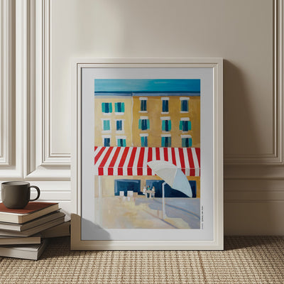 Sunshine &amp; Croissants: French Riviera Summer Painting