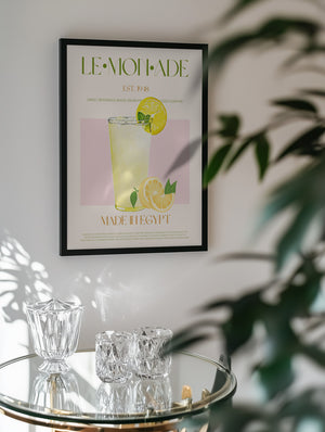 Refreshing Glass of Lemonade