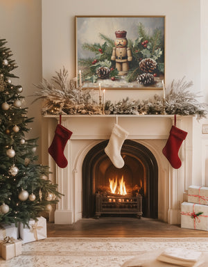 Nutcracker and Pinecones