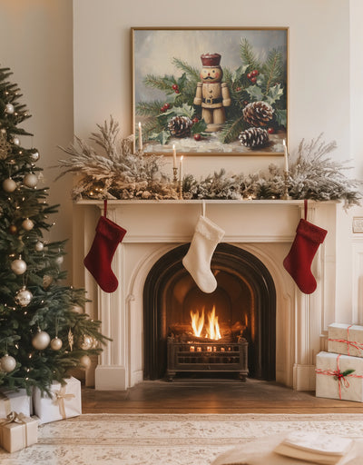 Nutcracker and Pinecones