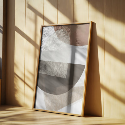 Earth Tone Geometric Art