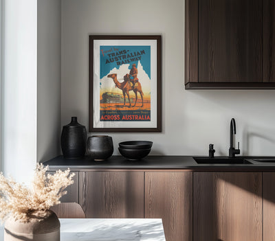 Trans Australian Railway Poster