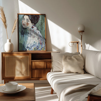 Porträt Einer Dame (1916–1917)