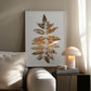 Oak Leaf Print (gold)