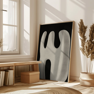Abstract White Sculpture Scream