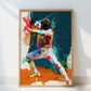 Fencing sport art