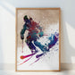 Sport Skiing art