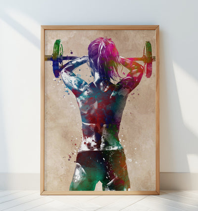 Fitness sport art