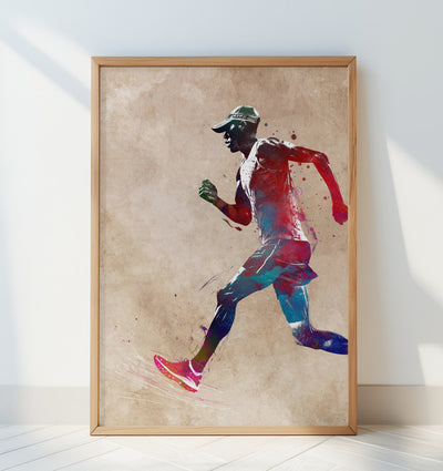 Runner sport art 2