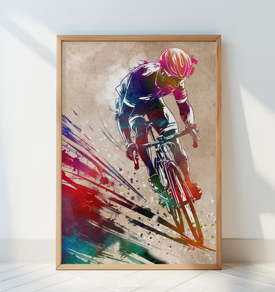 Biker Art Cycling Sport 2