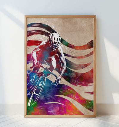 Biker Art Cycling Sport 1