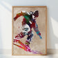 Skateboard sport art