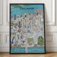 View Over Vancouver City by Artist Carla Daly