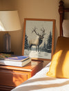 Elk Holiday Poster