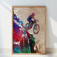 Bmx Biker Sport Digital Art