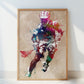 Lacrosse Player Sport Digital Art