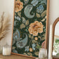 Floral Heritage paisley golden forest pattern
