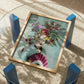 Floral Geisha Portrait