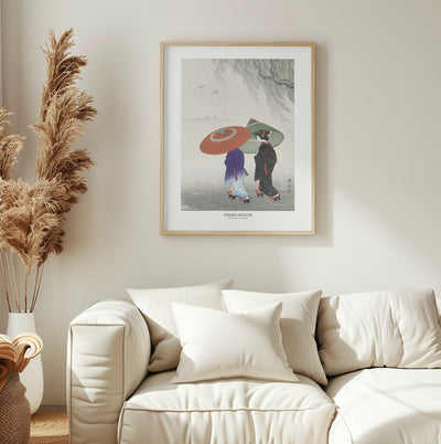 Two Women In The Rain