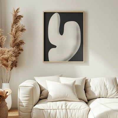Abstract White Sculpture Y