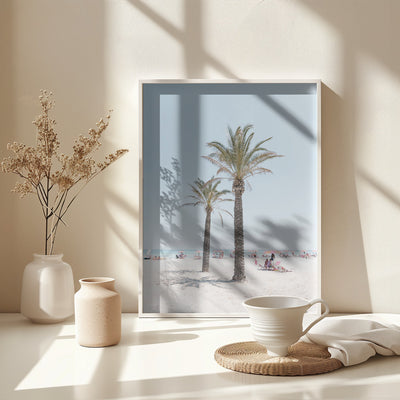 Palm tree at the beach