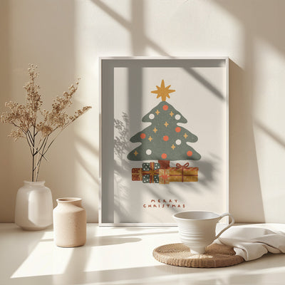 Christmas tree with gifts