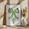 Christmas Bow Green