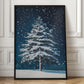 Winter Snowy Pine Tree