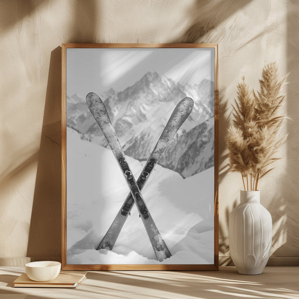 Skies Apls Black and White