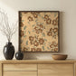 Floral Heritage bouquet yellow vintage pattern