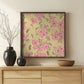 Floral Heritage bouquet vintage pink pattern