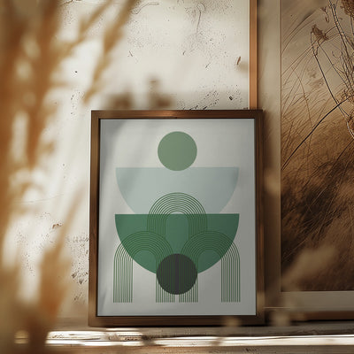 Mid Century In Forest Shades