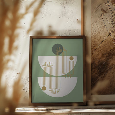 Mid Century In Sage Green