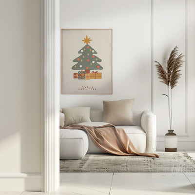 Christmas tree with gifts