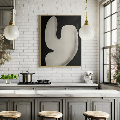 Abstract White Sculpture Y