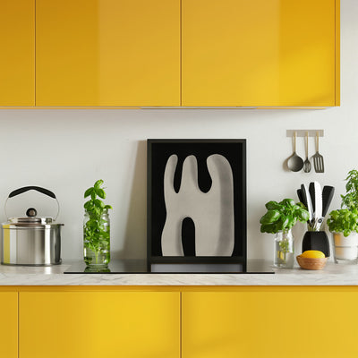 Abstract White Sculpture Scream