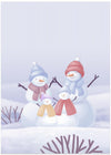 Snowman Family Animated