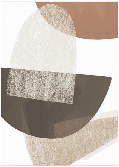 Earth Tone Geometric Art