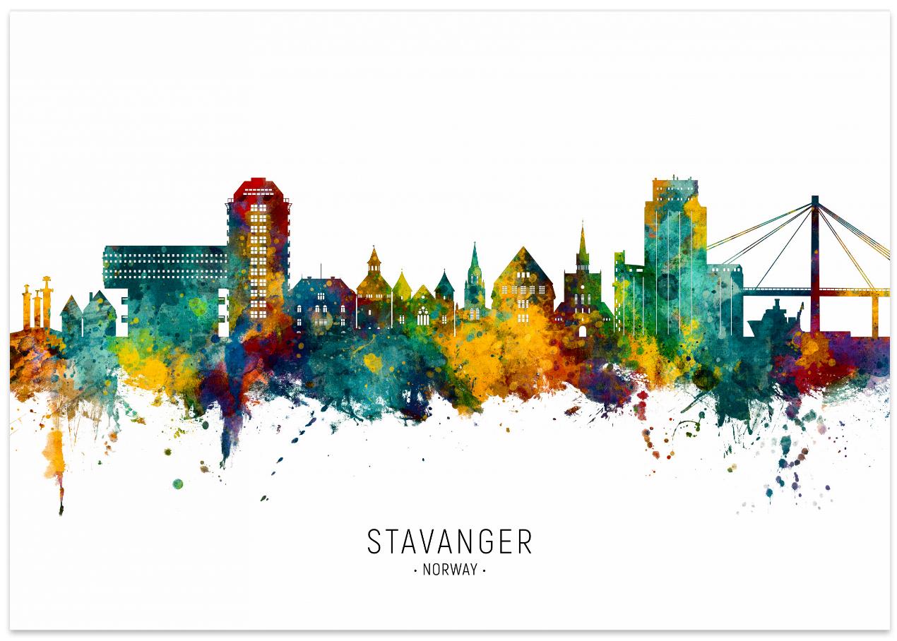 Stavanger Norway Skyline