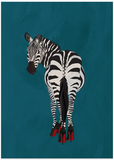 Zebra heels