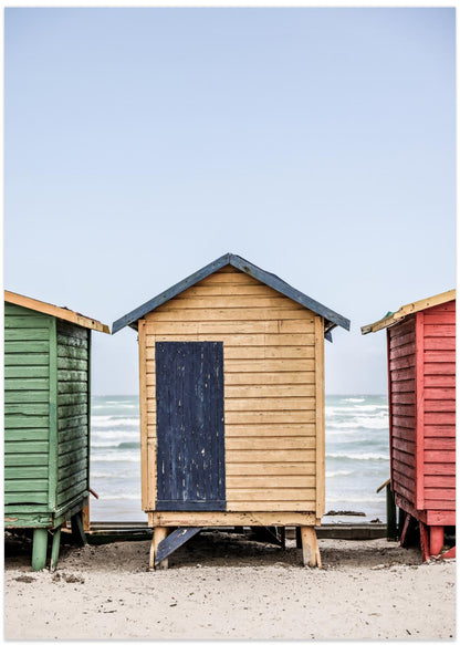 Colorful Beach Huts