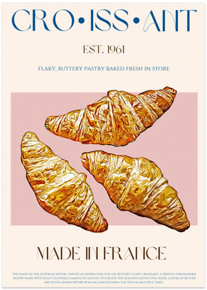 Croissant-tryk