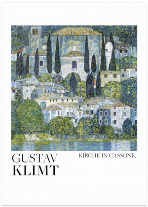 Kirche In Cassone (1913) Poster
