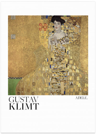 Portrait of Adele Bloch Bauer I (1907) Poster