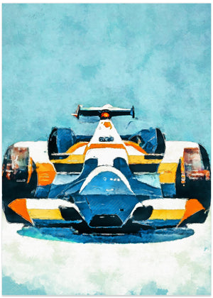Formula 1 sports art