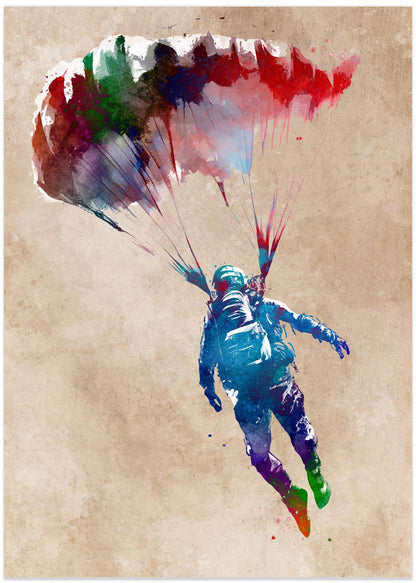 Paratrooper sport art