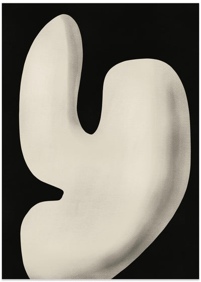 Abstract White Sculpture Y