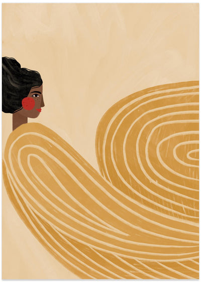 The Woman With the Yellow Stripes