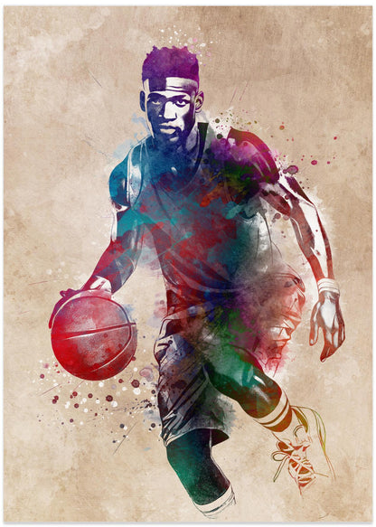 Basketball sport art 1