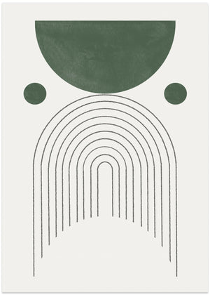 Century Modern / Green Watercolor Balance